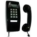 Cortelco Single-Line Wall Phone With Volume Control - Black