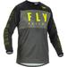 2022 Fly Racing F-16 Motocross Jersey Adult Large Grey Black HI-VIS ATV MX SXS