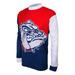 Adrenaline Promotions Gonzaga University Bulldog Long Sleeve Mountain Bike Jersey (Gonzaga University Bulldog - S)