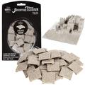 Monster Adventure Terrain- 50pc Foliage Tile Expansion Pack-Paintable 1 x1 Tile Set- Easy Snap Creates Amazing Tabletop Terrain in Minutes-Customize your D&D and Pathfinder Dungeons Your Way