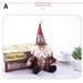 JETTINGBUY Christmas Santa Snowman Elk Doll Christmas Tree Toys Christmas Home Decoration