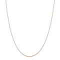 0.5 mm x 18 in. 14K Rose Gold Cable Rope Chain