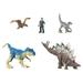 Jurassic World Dominion Chaotic Cargo Pack of 5 Mini Figures with Instant Pose Changes Toy Gift Set and Collectible