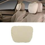 Car Universal Ultra Soft Headrest Neck Cushion Headrest Cover for Beige