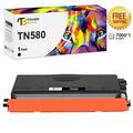 Toner Bank Compatible TN 580 High Yield Toner Cartridge Replacement for Brother TN-580 TN580 HL-5240 HL-5250DN HL-5340D HL-5370DW DCP-8060 DCP-8065DN MFC-8660DN Printer Ink (Black 1-Pack)