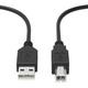 KONKIN BOO Compatible 6ft USB Cable PC Laptop Notebook Data Sync Cord Replacement for Yamaha Arius YDP-163 YDP163 YDP163R YDP163B 88-Key Digital Console Piano