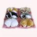 Flmtop 1 Pc Cute Simulation Sleeping Puppy Dog Doll Toy with Sound Kid Toy Decoration Gift