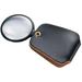 General Tools 532 2.5X Power Pocket Magnifier with Simulated Leather Case Black