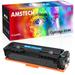 Amstech 1-Pack Compatible Toner Replacement for Canon 054H Color imageCLASS MF641Cdw MF642Cdw MF644Cdw LLBP622Cdw imageCLASS LBP621CW 623CDW 622CDW MF645CX MF643CDW MF641CW Printer(Cyan)