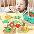 Kayannuo Toys Details Fruit Cut Toy Fruit Fruit And Vegetable Puzzle Play Home Kitchen Vegetables Children Baby Boy And Girl Toy
