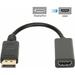 Display Port to HDMI Displayport to HDMI Adapter Cable(Male to Female) for DisplayPort Enabled Desktops and Laptops to Connect to HDMI Displays Adapter