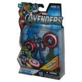 Marvel Avengers Movie (2011) Hasbro Shield Launcher Captain America Figure