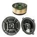 2X Polk Audio DB522 5.25-Inch 300-Watt 2-Way Speakers Enrock Audio 14 AWG Gauge 50 Feet Speaker Wire Cable