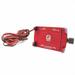 2.5A 12-24V Red CNC Motorcycle GPS Navigation Phone Mount Bracket w/ USB Charger