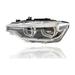 Headlight Assembly - Compatible/Replacement for 16-18 BMW 3-Series/Hybrid/328d/330i/340i Sedan/Wagon - LED Without Adaptive Light System - Left Hand - Driver - 63117419629