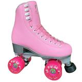 Jackson Outdoor Quad Roller Skates - Finesse Pink(Size 9 Adult)