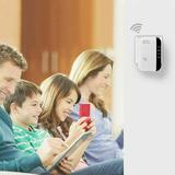 EQWLJWE WiFi Extender WiFi Signal Booster Up to 2640 sq.ft and 25 Devices WiFi Range Extender Wireless Internet Repeater Long Range Amplifier 1-Tap Setup Access Point Alexa Compatible