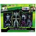 Ben 10 Omniverse Pettaliday Driba Blukic & Solid Plugg Action Figure 4-Pack