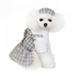 Spring And Summer New Pet Clothes Thin Models Cute Pet Plaid Dress Small Medium Sized Pet Teddy Chihuahua Clothes For Small Dogs