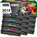 Cool Toner Compatible Toner Replacement for CF401X CF403X CF402X Color LaserJet Pro M252dw M252n MFP M277dw M277n M277c6 M274n Printer Ink (Cyan*3 Magenta*3 Yellow*3 9-Pack)