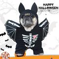 Yasu Pet Outfit Photograph Prop Washable Stylish Black Bat Pet Costumes