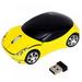 Wireless Mouse Mini Car Shape 2.4G Wireless Mouse Receiver with USB Interface for Notebooks Desktop Computers for Laptop Portable Mobile Optical Mice for Laptop PC Computer Notebook Mac