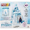 Disney Frozen 2 Hologram Puzzle 3D Olaf Anna Elsa Castle 47-Piece Plastic Jigsaw Puzzle