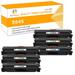 Toner H-Party 6-Pack Compatible Toner for Samsung 504S CLT-K504S C1860FW C1810W SL-C1860FW SL-C1810FW CLX-4195FW CLP-415NW Printer Ink (3*Black Cyan Magenta Yellow)