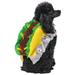 Way To Celebrate Halloween Pet Costume: Taco Size Extra-Small
