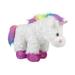 WEUPE Unicorn Stuffed Animal Unicorn Plush Stuffed Unicorn Rainbow Horse Toys Pink Pony Fluffy Soft Cute Unicorn Pillow for Kids Girls and Boys 10 Inc Size