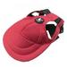 Pet Dog Hat Summer Sunshade Cap Dog Hat Outdoor Dog Baseball Cap Canvas Small Dog Sunscreen Accessories