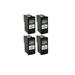 PrinterDash Replacement for Dell 926/V305/V305W Black Inkjet (4/PK) (Series 9) (330-0973_4PK)