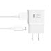 Adaptive Fast Charger Compatible with ZTE Grand X 4 [Wall Charger + Type-C USB Cable] Dual voltages for up to 60% Faster Charging! WHITE - New