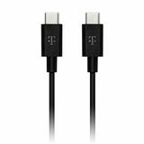 OEM T-Mobile USB-C to USB-C Charging Sync Cable - 6 feet - Black