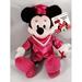 Disney Minnie Mouse Mini Plush Graduation Toy Dressed with Pick Cap and Prom Dress