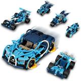 VATOS 6 in 1 Pull-Back Car Vehicles Bricks Kit 509Pcs Children STEM Educational Construction Toys Building Blocks Best Gift Kids Toy for Age 6 -10 Years