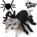 Halloween Dog Cat Costume Furry Giant Simulation Spider Pet Clothing Cosplay Dress Costume Halloween Pet Accessories for Dog Puppy Cat