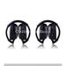 Two Channel Folding Universal Rear Entertainment System Infrared Headphones