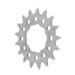 ADVEN Cassette Cog Single Speed 17T Excellent Performance Durable Freewheel Supplies Cycling Accessory Bicycle Components for Riding