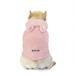 YUEHAO Pet Supplies Hot Fashion Pet Dog Cloth Dog Winter Cloth Pet Vest New Pink