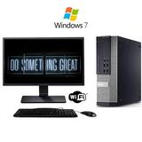 Dell Optiplex 7010 Ultra Small Form Desktop Computer PC 3.2 GHz Intel i5 Quad Core 16GB DDR3 RAM 1TB Hard Drive Windows 7 Professional 64 bit with 19 LCD Monitor