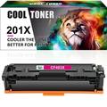 Cool Toner Compatible Toner Replacement for CF403X for Use with Color LaserJet Pro M252dw M252n Color LaserJet Pro MFP M277dw M277n M277c6 M274n Printer Ink (Magenta 1-Pack)