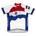 Paraguay Flag Short Sleeve Cycling Jersey for Women - Size XS