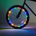 Brightz Wheel LED Bicycle Wheel Accessory Light Multi-color for 1 Wheel