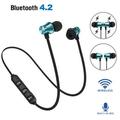Yirtree HD Bluetooth Headphones in-Ear Stereo Wireless Magnetic Earphones Sweatproof Earbuds with Mic for Sports Immersive Bass
