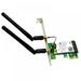 WiFi PCIe Card - 2.4G/5G Dual Band Wireless PCI Express Adapter Low Profile Long Range