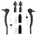 Detroit Axle - 6pc AWD Inner & Outer Tie Rods Tie Rod Boots Kit for 2008-2013 Cadillac CTS 2014 CTS Coupe Wagon