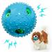 Interactive Dog Toy Squeaky Dog Toys Dog Teeth Grinding Toys Dog Chew Toy Bite-resistant Dog Tooth Cleaning Toy Pet Dog Giggle Ball for Small Medium Dogs Pets