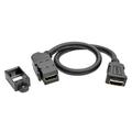 1 ft. HDMI Angled Coupler Cable Highspeed with Ethernet Female-Female