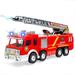 BIG SALES!!Electronic Power Fire Truck Car Toy for Toddlers Kids Boys Girls Birthday Realistic Firetruck Toy with Water Shooting & Lights & Sounds & Extending Ladder Functions